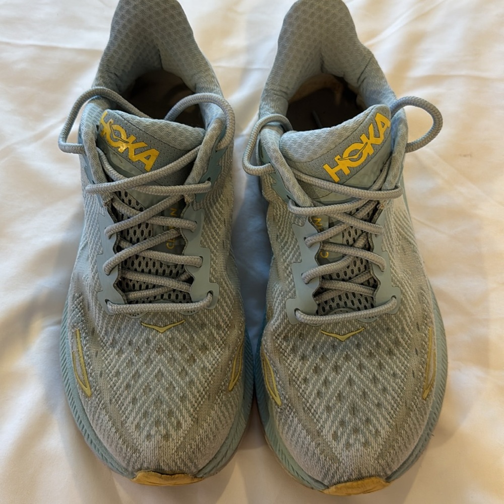 HOKA Women's Clifton 9 Cloud blue/Ice stream blue 6.5